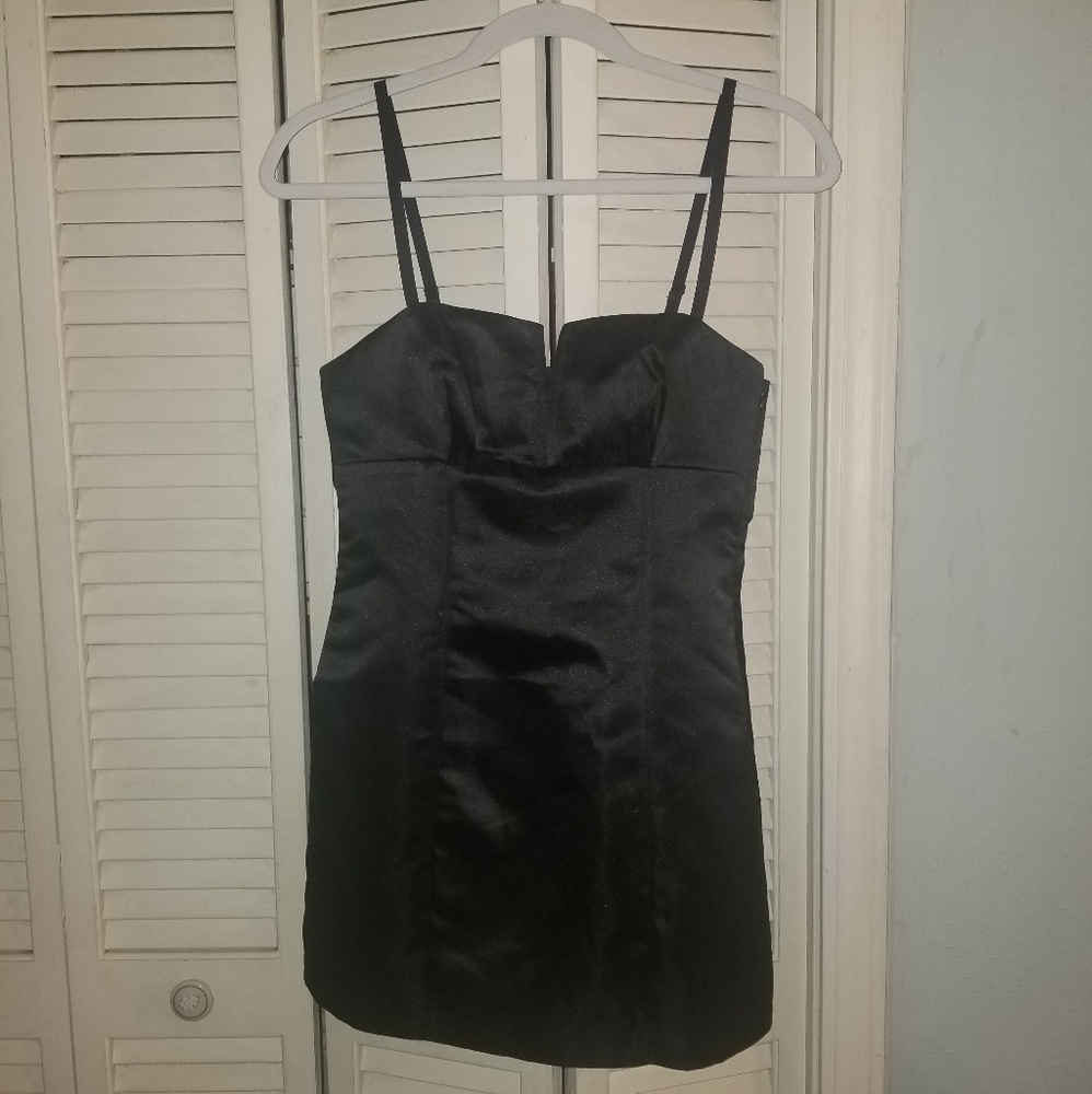 Satin Mini Dress